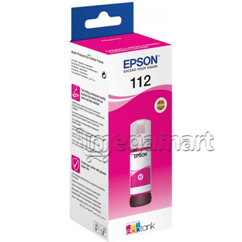 Katric Epson 112 Ecotank Magenta Ink Bottle (C13T06C34A-N) — Баку
