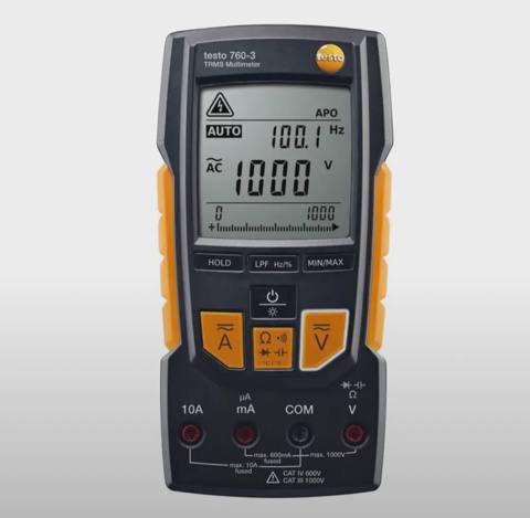 Multimetr Testo 760-3 rəqəmsal — Baku