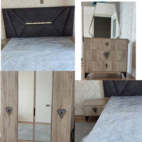 Yatağ dəsti satılır 660₼. ünvan Neftçilər &Xəyiş — Furniture