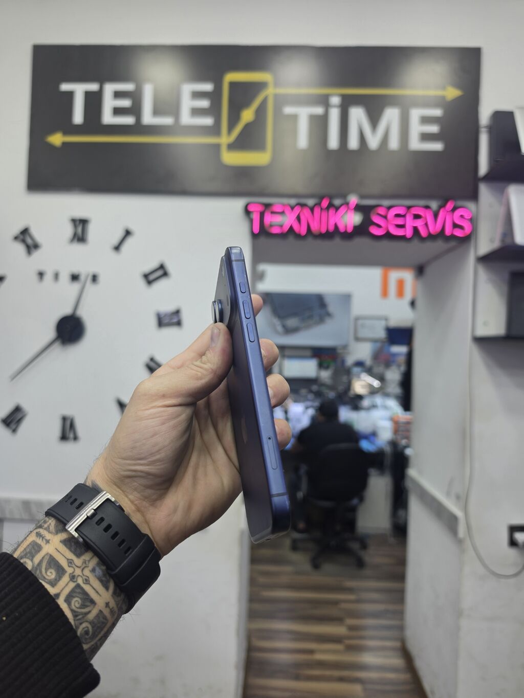 IPhone 17 Pro Max, 256 GB, Blue Titanium, Zəmanət, Simsiz şarj, Face ID — Apple iPhone, Bakı (6)