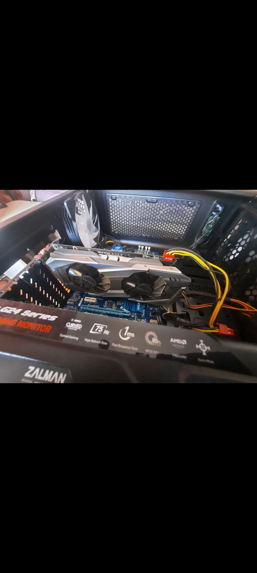 Videokart GeForce GTX 1060, 4 GB, İşlənmiş — Qrafik kartlar, Bakı (2)