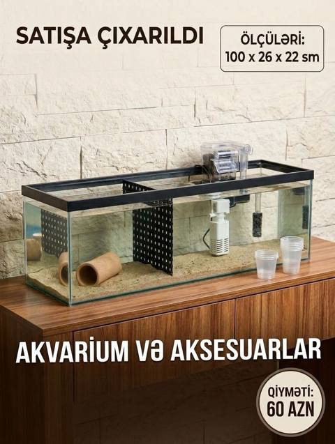 Akvarium satilir — Баку