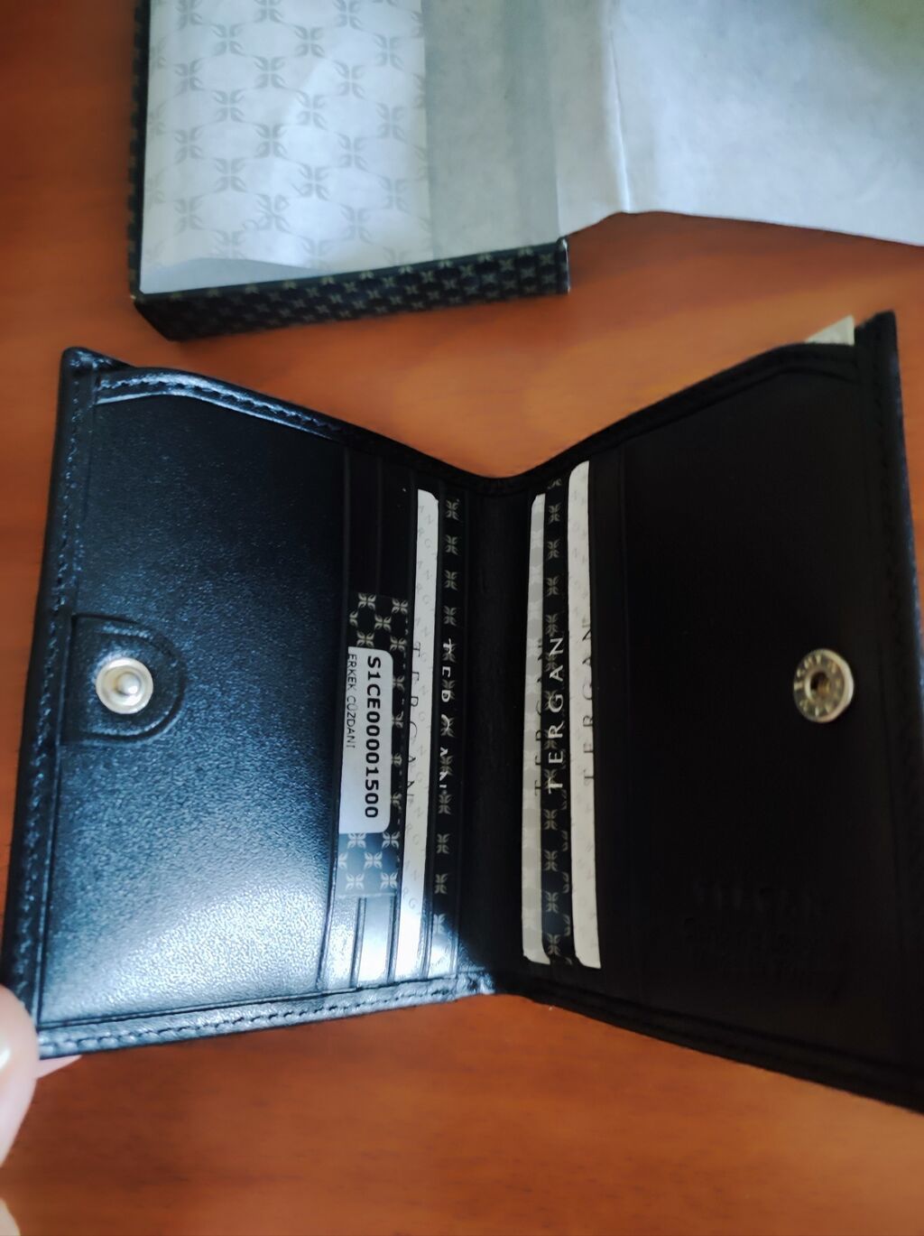 Pulqabı, Təbii dəri, Yeni — Cüzdanlar və vizit kartlıqları, Bakı (5)