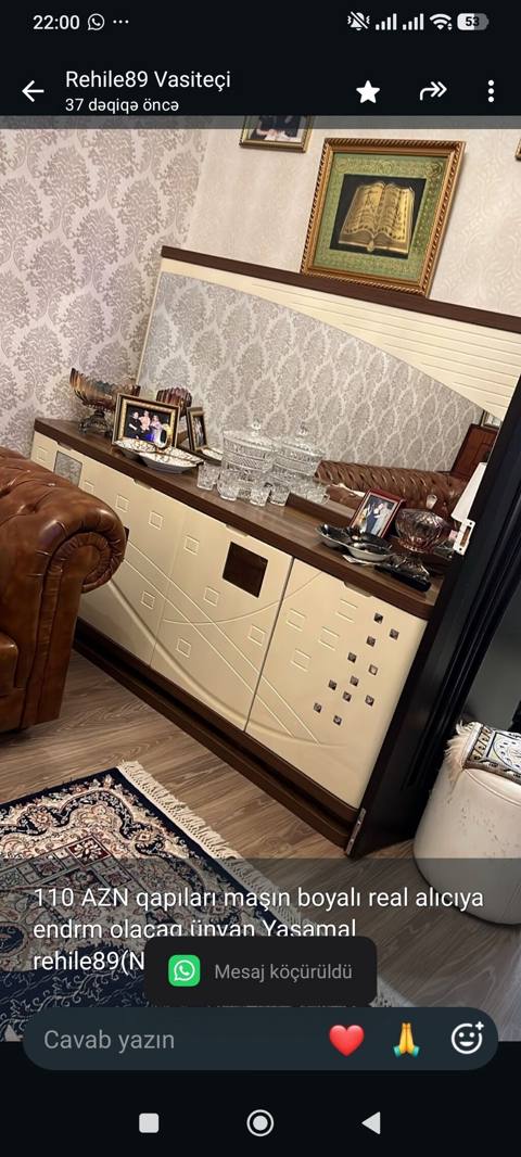 110 AZN qapıları maşın boyalı real alıcıya endrm olacaq ünvan Yasamal — Baku