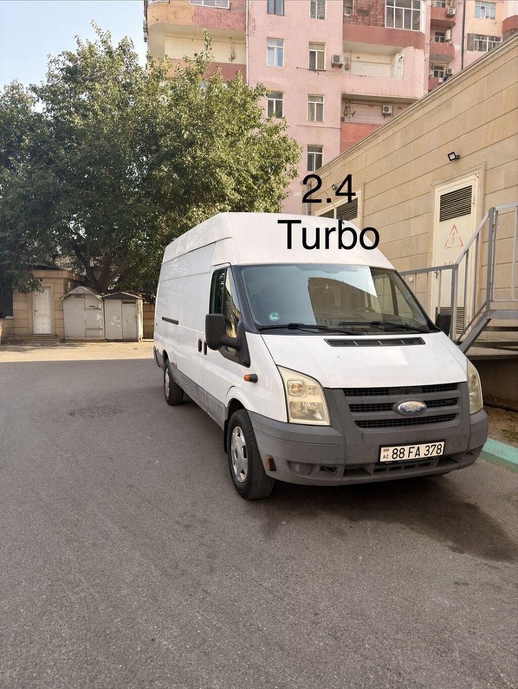 Ford Transit, 2008 il, motor 2.4 l, Furqon, İşlənmiş