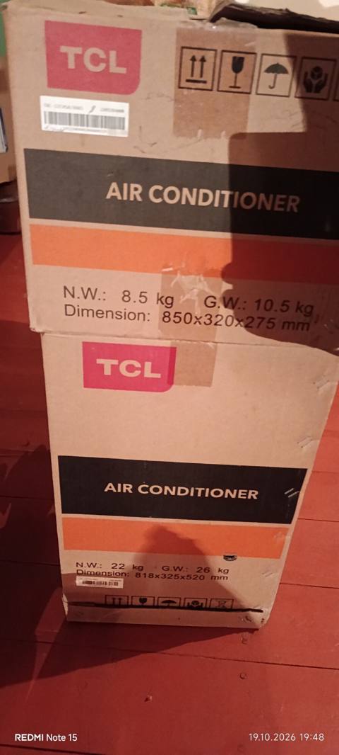 TCL split kondisioner dəsti – TAC-12CHSA/XA61 (Indoor Unit + Outdoor — 600 ₼ · Зардаб · Kondisioner və split-sistemlər TCL split kondisioner dəsti – TAC-12CHSA/XA61 (Indoor Unit + Outdoor — Зардаб