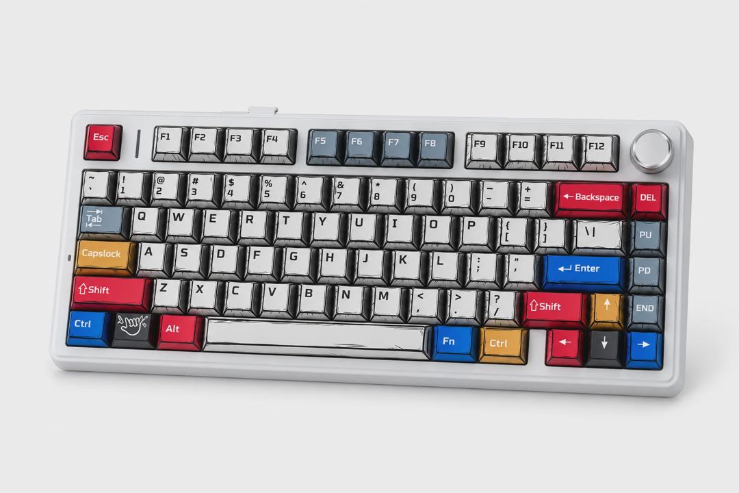 Aula F75 Comic Keycaps Gaming Keyboard — Klaviaturalar və siçanlar, Bakı (3)