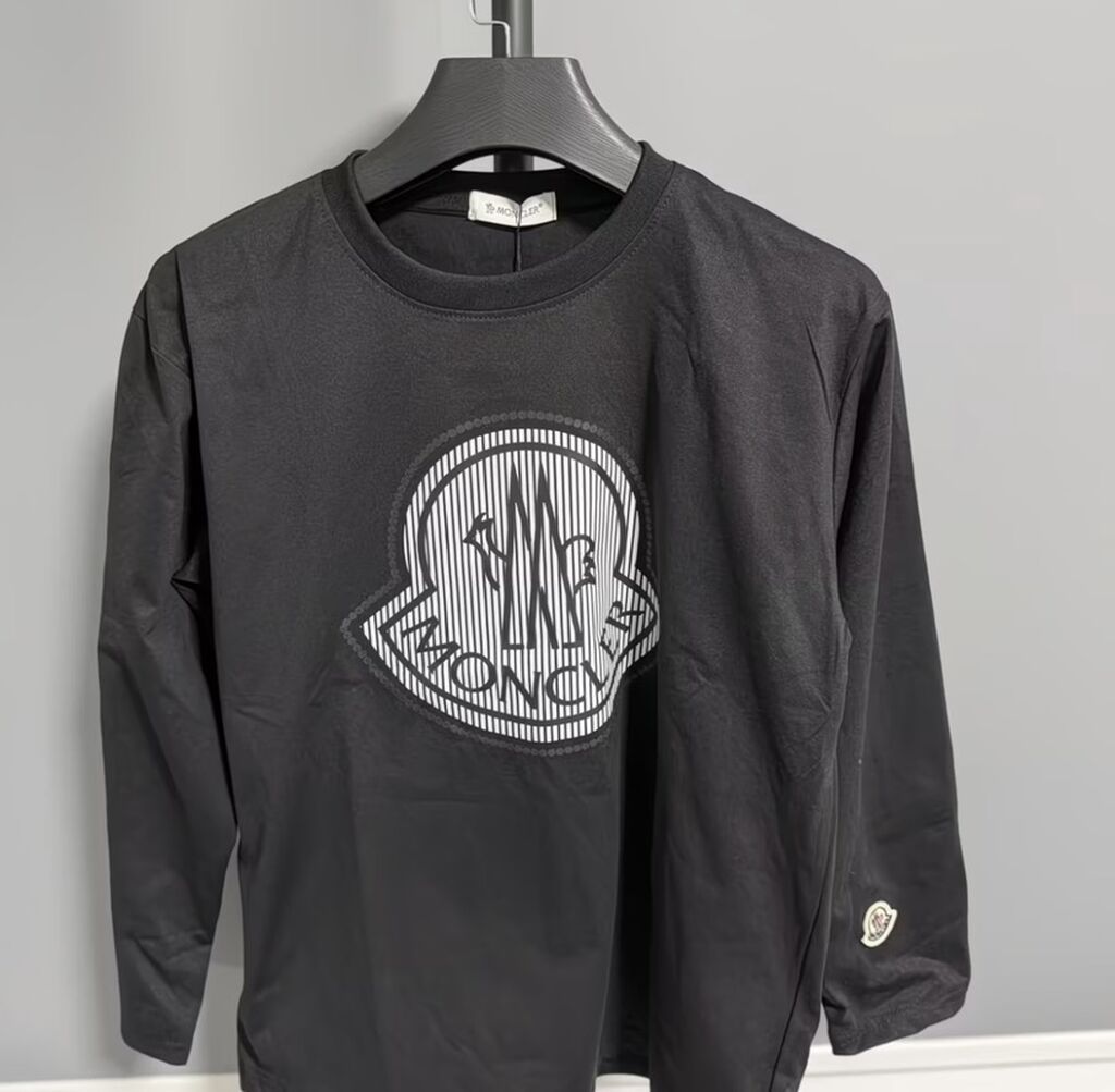 Futbolka, Moncler, XL, rəng - Ağ — Futbolka və polo, Bakı (4)