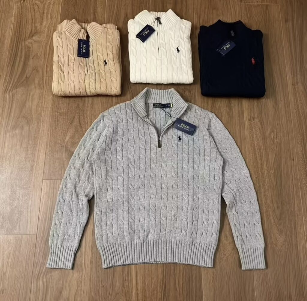 Sviter, Ralph Lauren, L, rəng - Ağ — Cempyer və sviter, Bakı (5)