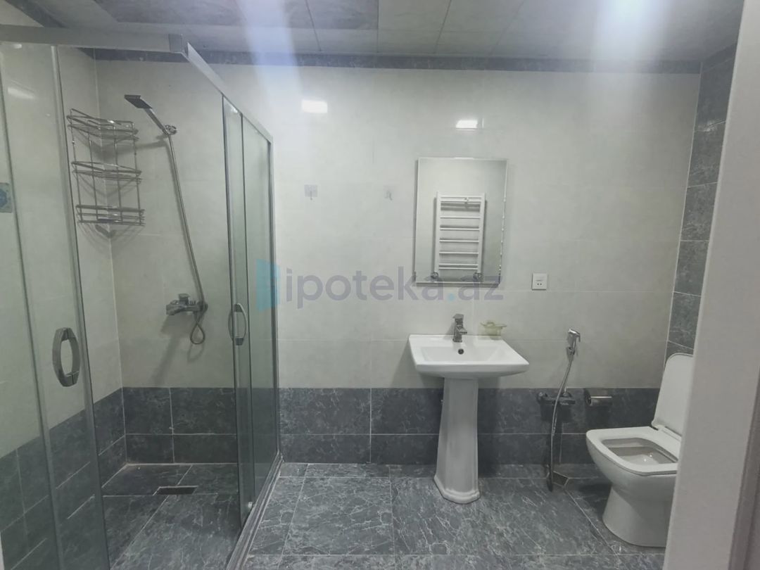 For sale: 3-room apartment (new building), 67 m² — Mənzil, Abşeron (7)