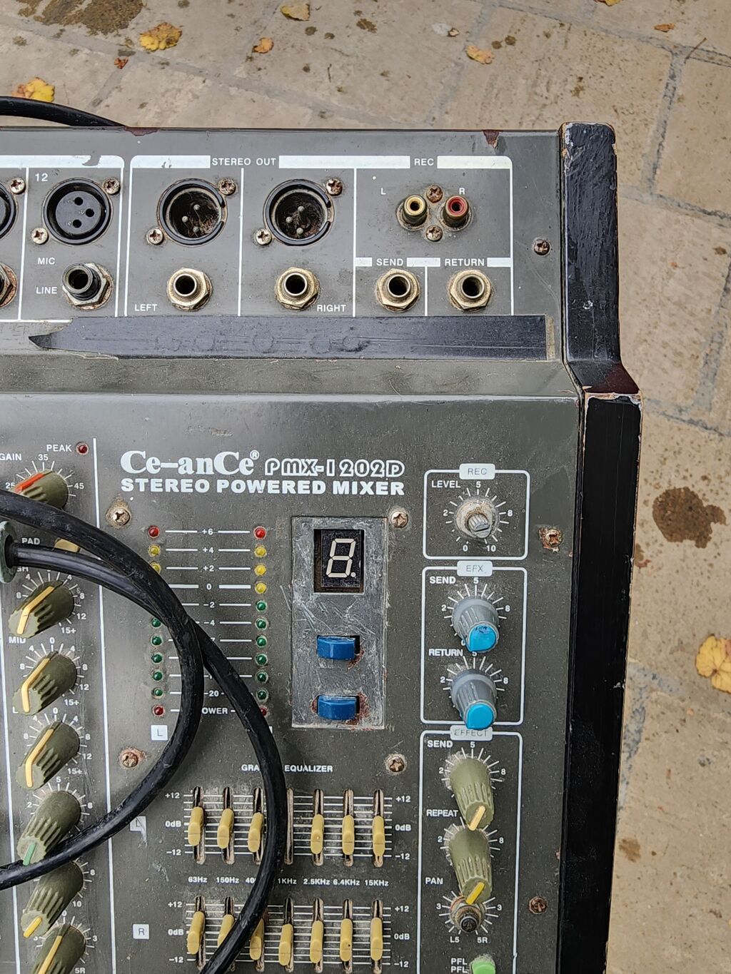 Ce-ance PMX-1202D Stereo Powered Mixer - Gücləndiricili mikser — Studiya və konsert üçün, Salyan (2)
