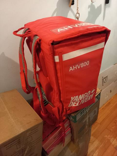 Təp təzədir Yango Delivery termo kürəklik çanta - Model: AHV800 — ბიზნესი და აღჭურვილობა