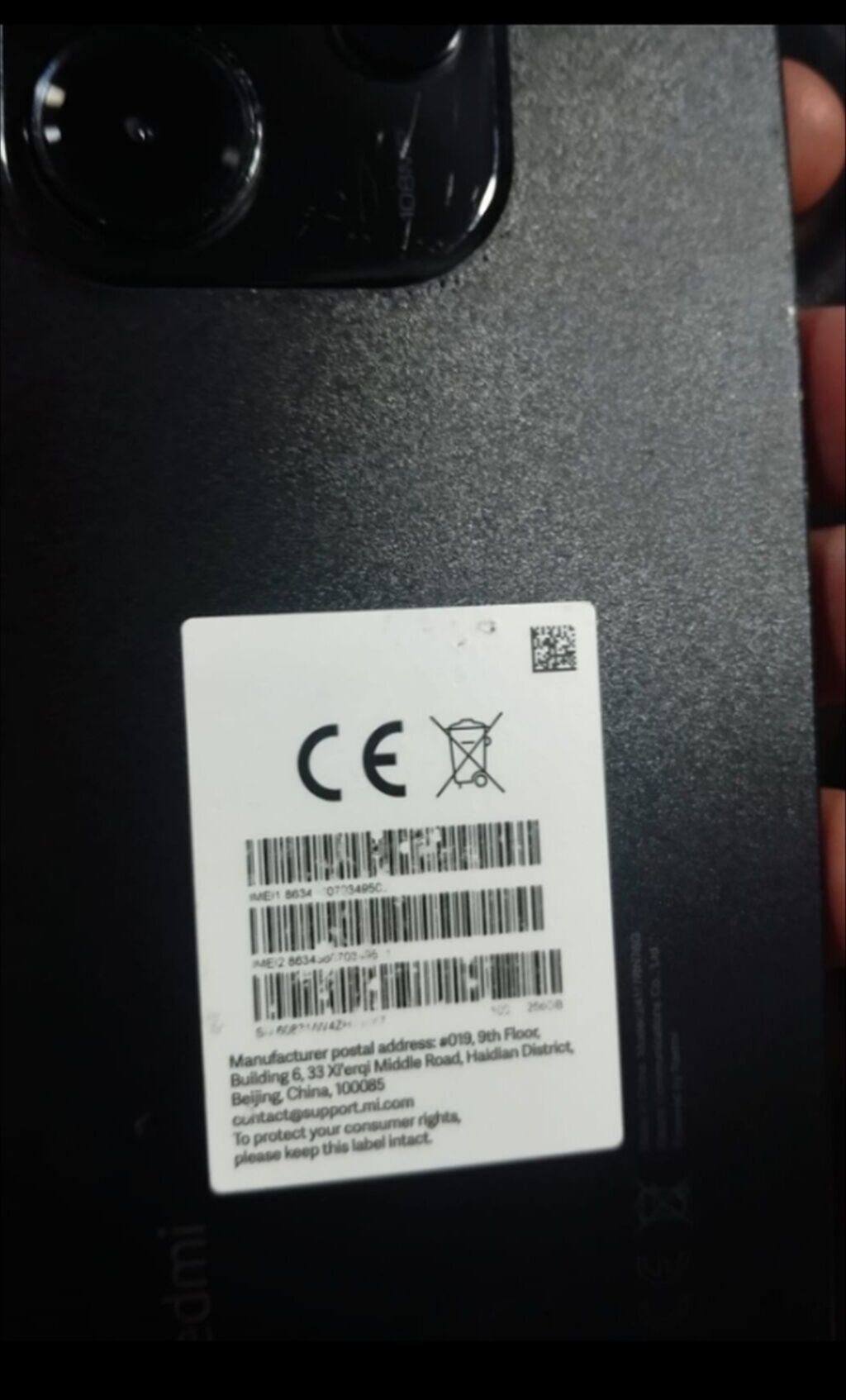 Redmi smartfon Xüsusiyyətlər: - Arxa tərəfdə üçlü kamera modulu və — Xiaomi, Sumqayıt (3)