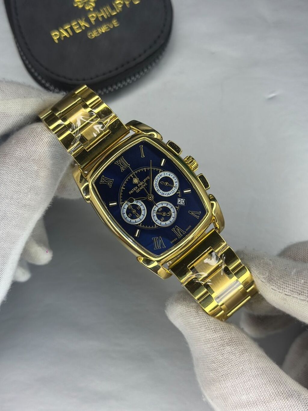 Patek Philippe tərzində klassik kişi qol saatı - Korpus: tonneau — Qol saatları, Bakı (3)