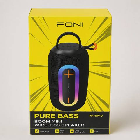 Portativ dinamik Foni FN-SP40 5 Vt Qara — Bakı