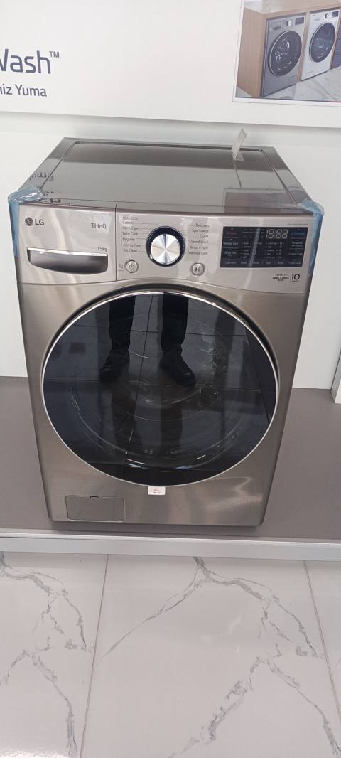 Paltaryuyan maşın LG, 10 kq-dan çox, Yeni, Avtomat, Qurutmasız, Kredit yoxdur, Pulsuz çatdırılma — Ірі тұрмыстық техника