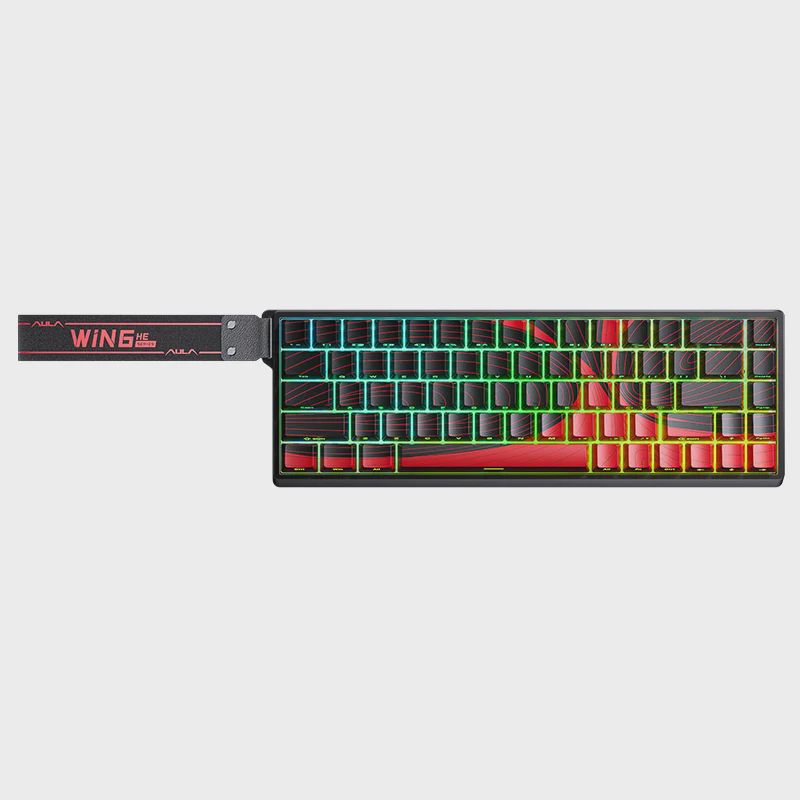 Aula Win68 HE Max Black Redline Gaming Keyboard — Klaviaturalar və siçanlar, Bakı (2)