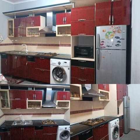 Xarici mətbəx mebeli – 4 metrlik komplekt - Ölçü: təxminən 4 metr — Baku