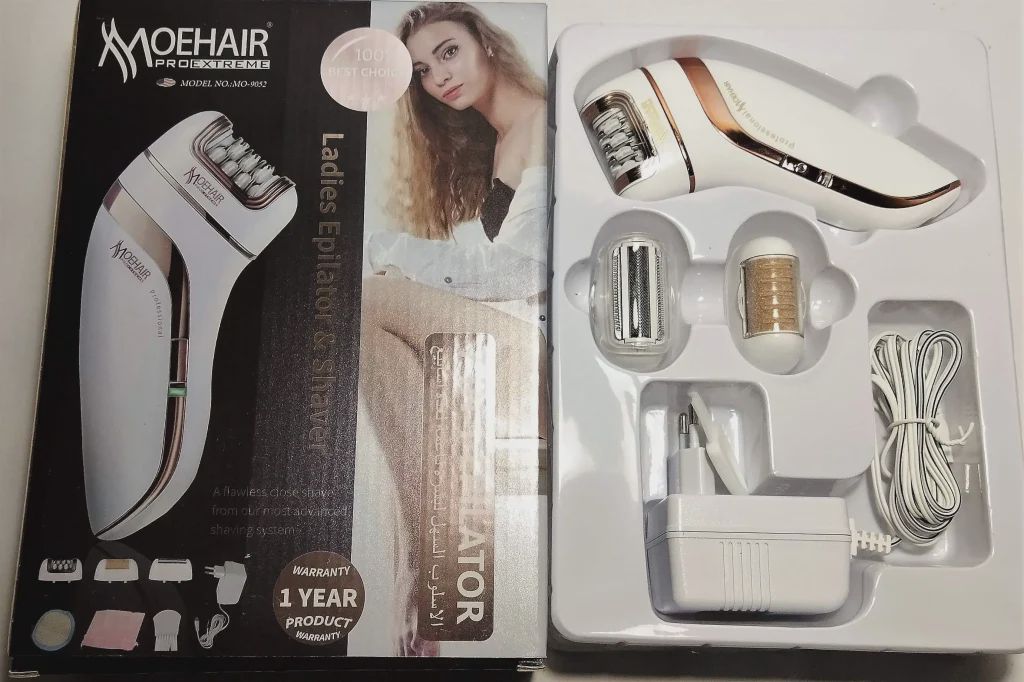 Epilyator Moehair MO-9086 3in1 - Ağ — Qayğı texnikası və aksesuarları, Bakı (2)