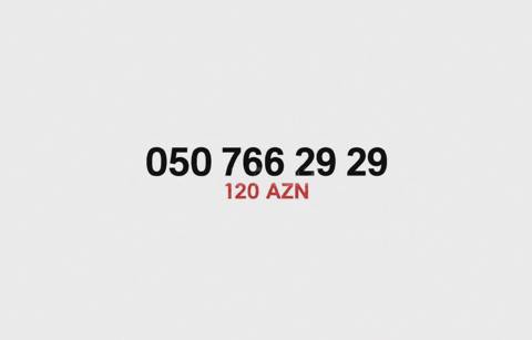 Azercell nömrə (050) 766-29-29 — Баку