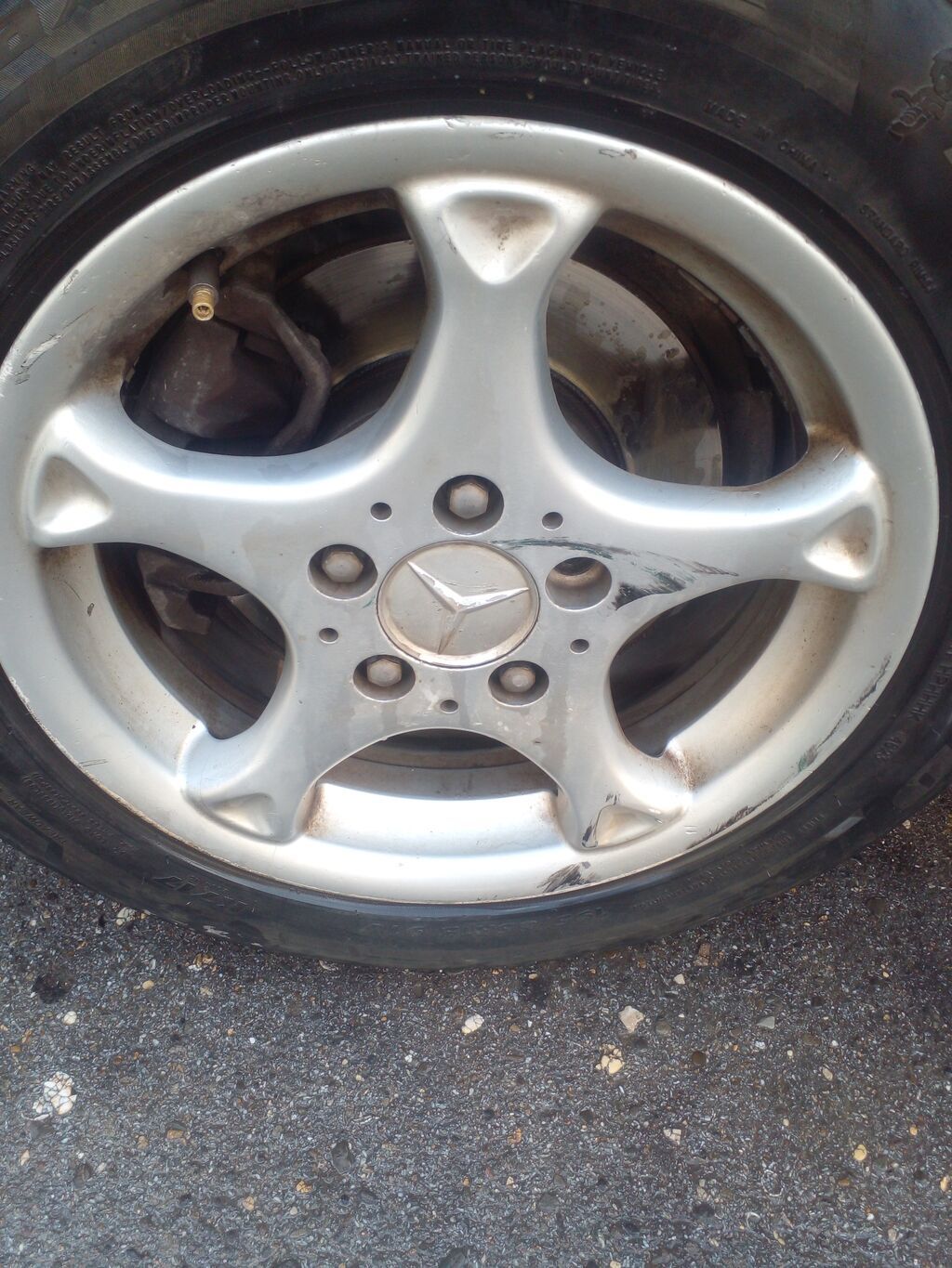 İşlənmiş Disk Mercedes-Benz R 15, 5 Boltlu — Diskləri, Bakı