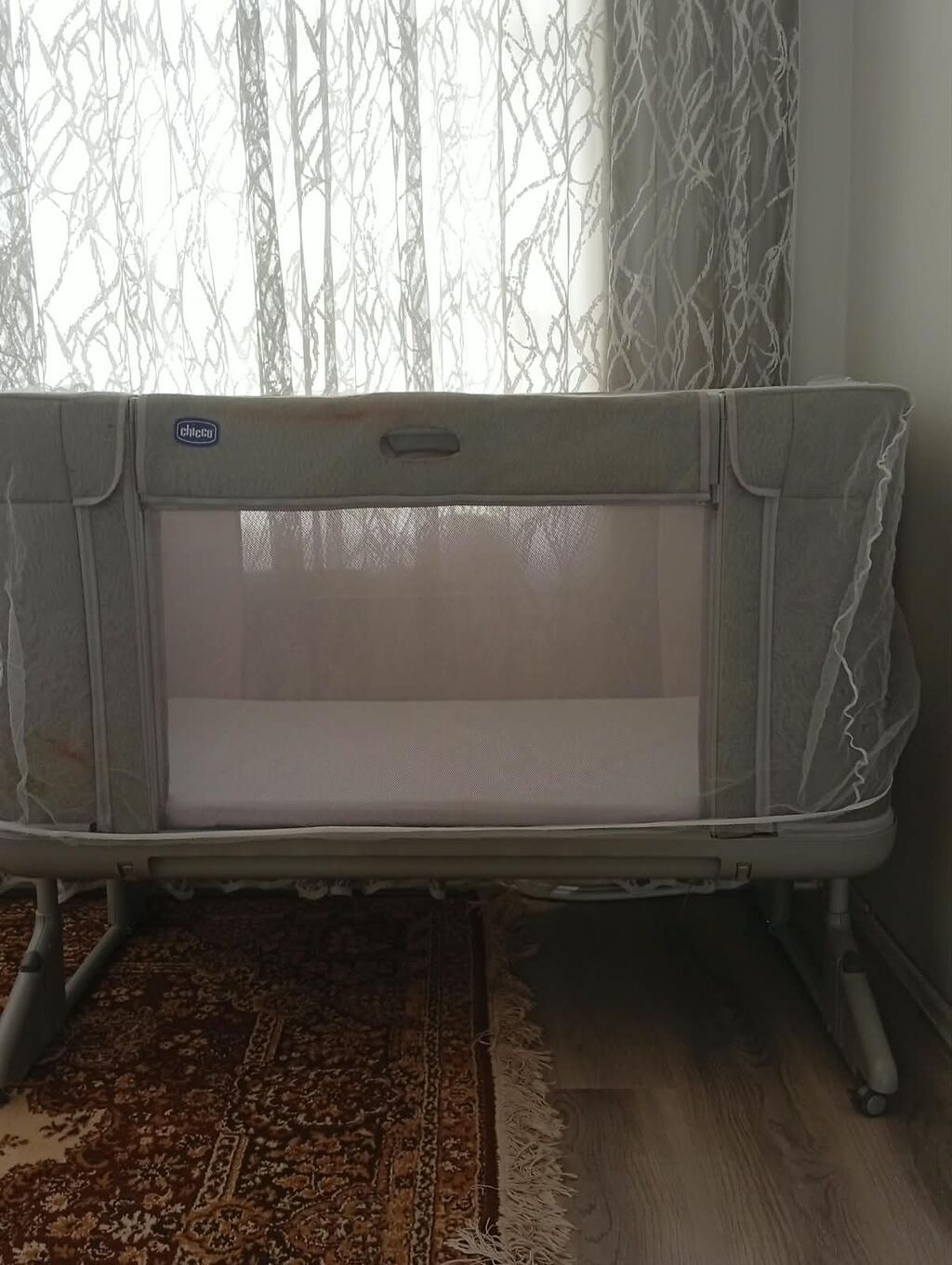 Dilək Chicco Next2me 100 manata satiram Chiccodan alinib Ushaq ucun — Bəşikləri, Bakı (3)