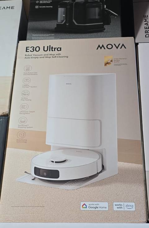 Mova E30 Ultra / E40 Ultra – avtomatik boşaltma stansiyalı robot — 750 ₼ · Baku · Robot tozsoran Mova E30 Ultra / E40 Ultra – avtomatik boşaltma stansiyalı robot — Baku