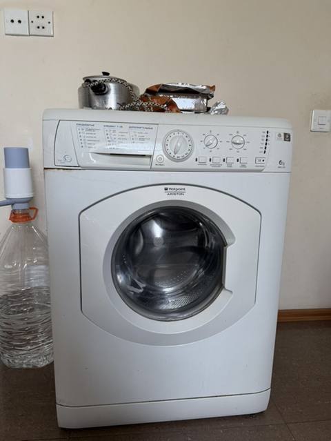 Hotpoint Ariston paltaryuyan maşın 6 kq yuma tutumu problemi tek — Yirik maishiy texnika