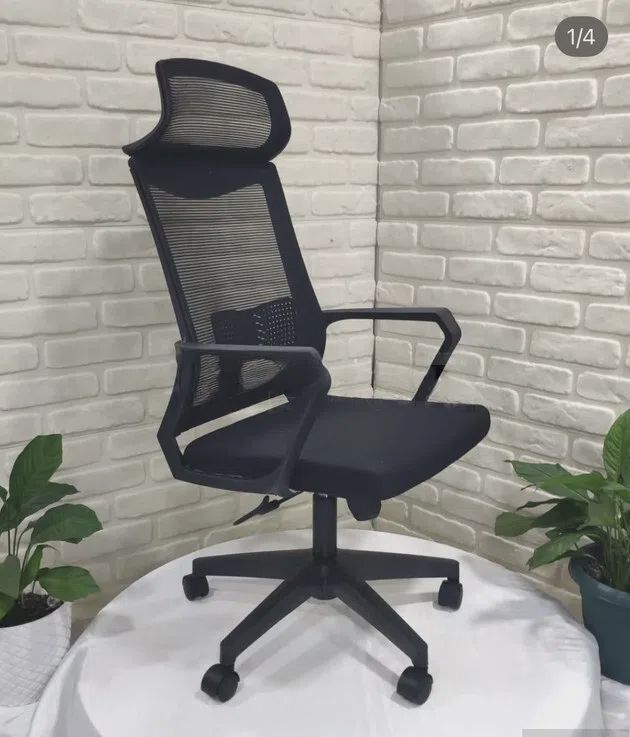 Kreslo Qara rəng — Ofis mebeli (3)