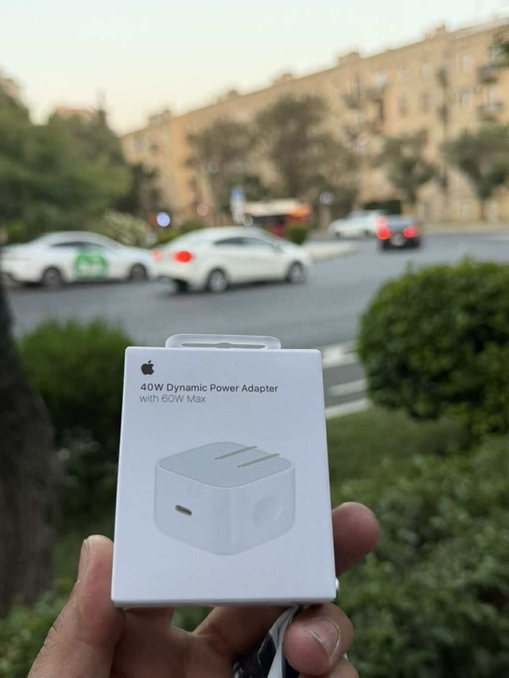 Apple 40W Dynamic Power Adapter (with 60W Max) - Güc: 40W dinamik — Şarj cihazları, Bakı (3)