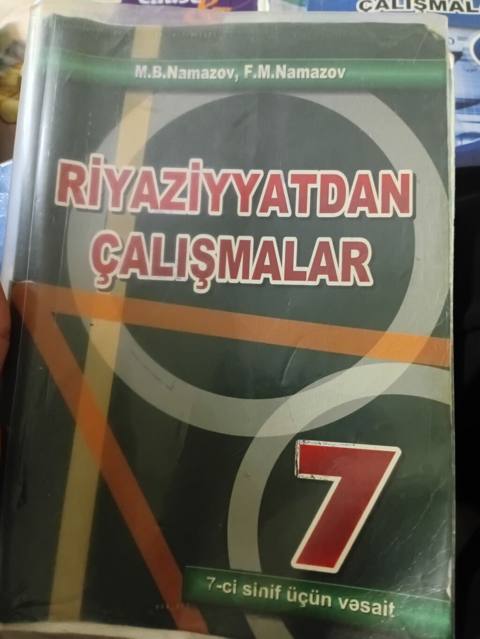 Riyaziyyat 7-ci sinif — 5 ₼ · Ширван · Kitablar Riyaziyyat 7-ci sinif — Ширван