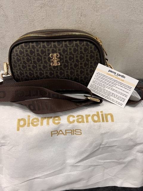 Pierre Cardin qadın çantası – çiyin/çarpaz model Təzədir - Rəng: tünd — Баку