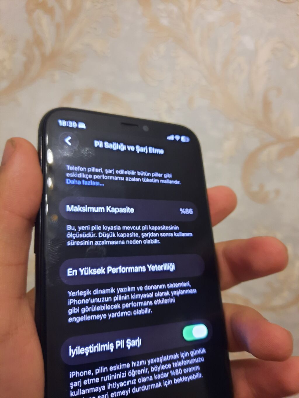 IPhone 11 Pro, 256 GB, Matte Midnight Green, Face ID — Apple iPhone, Bakı (3)
