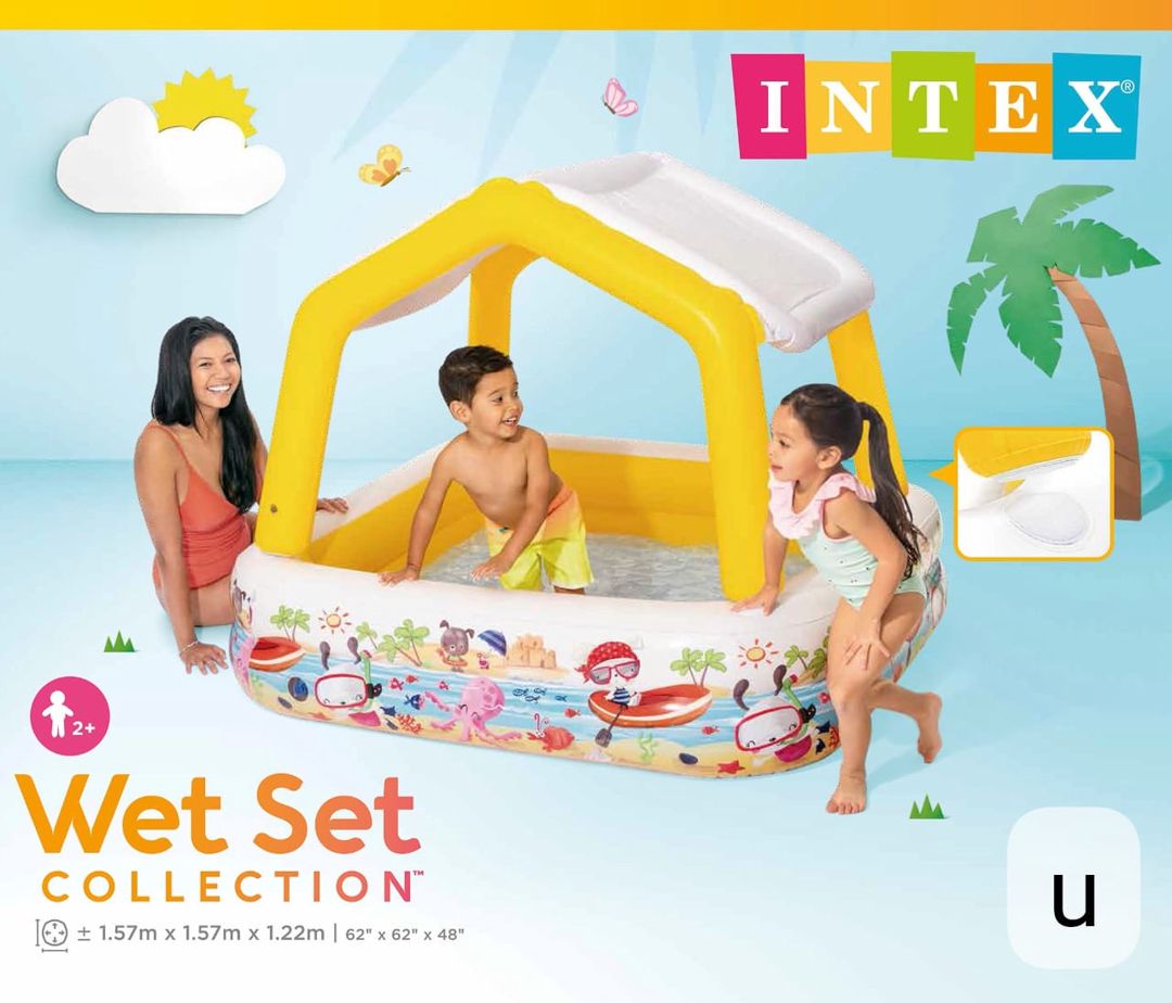 Şişmə hovuz sarı intex 57470 — Hovuzlar, Bakı (3)