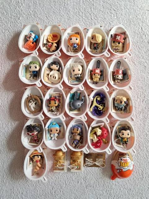 One Piece temalı Kinder Joy fiqurları kolleksiyası - Brend: Kinder — Baku