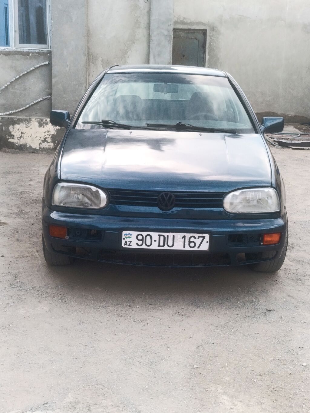 Volkswagen Golf, 1993 yil 90-DU-167 — Avtomobillər, Bakı (9)