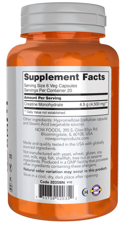 Kreatin Monohidrat 750 mq, 120 kapsul — Mallar, Bakı (2)