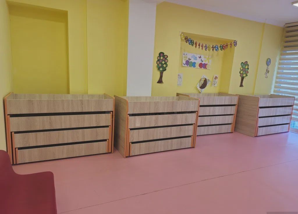 Uşaq çarpayı Qəhvəyi rəng — Mebel, Bakı (2)