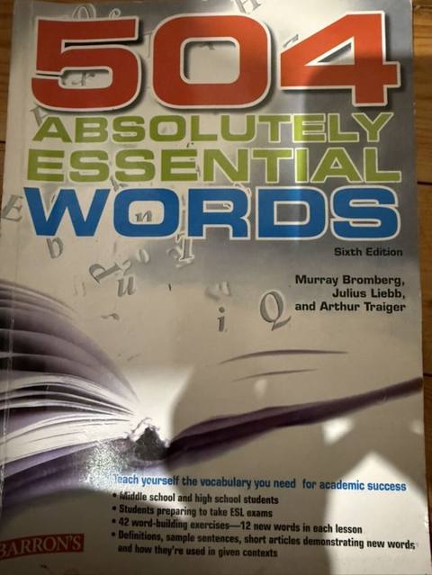 Kitab: 504 Absolutely Essential Words (Sixth Edition) Müəlliflər — Баку
