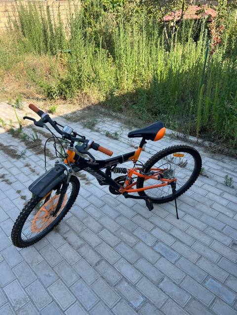 Velosiped istifade olunmayıb 1 defe bele alınıb sadece bağda qalıb — Baku