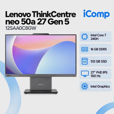 Lenovo ThinkCentre neo 50a 27 Gen 5 (12SAA0C8GW) AiO PC — Bakı