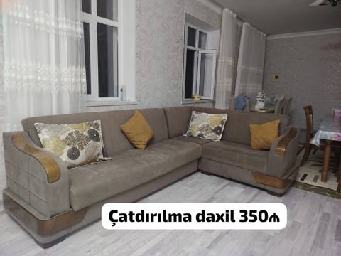 Divan satılır – fabrik istehsalı. - Künc divan modeli, yumşaq və — 350 ₼ · Баку · Divanlər Divan satılır – fabrik istehsalı. - Künc divan modeli, yumşaq və — Баку