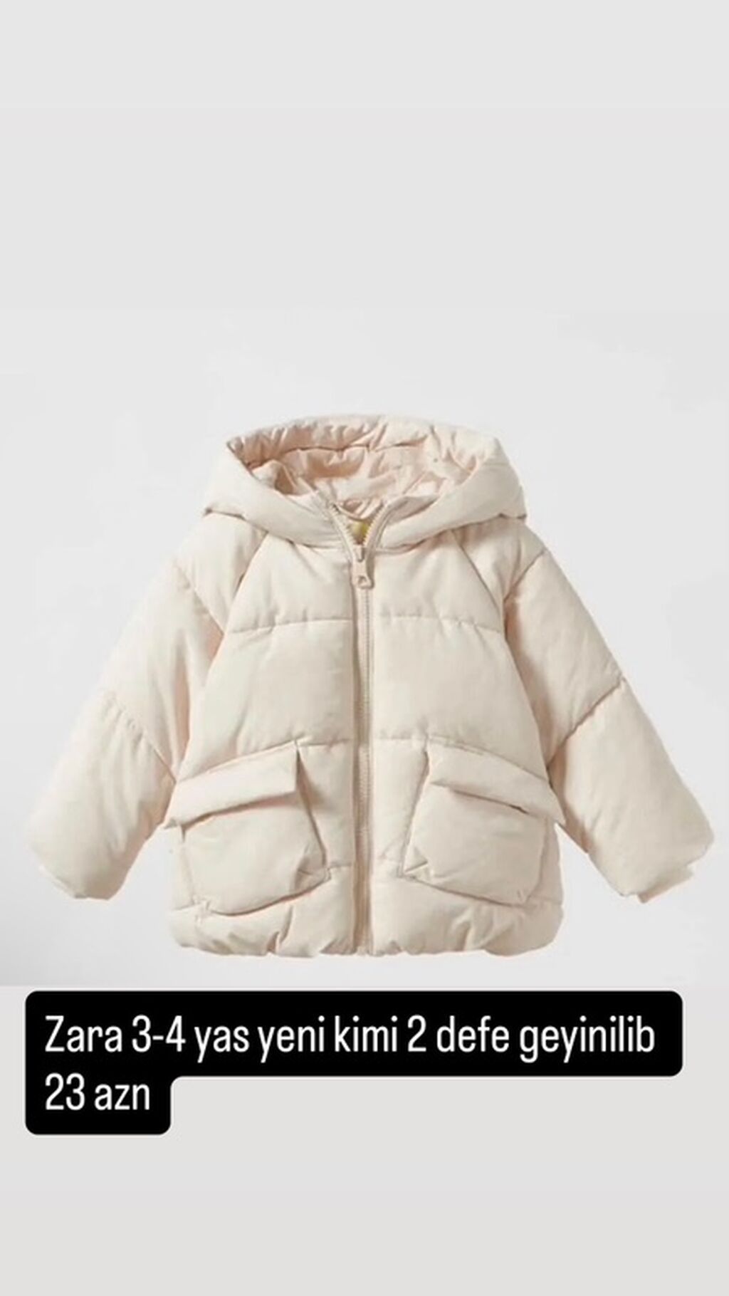 Kurtka, Qız üçün, 3 - 4 yaş, Zara Kids — Uşaq geyimi, Bakı