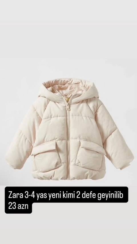 Kurtka, Qız üçün, 3 - 4 yaş, Zara Kids — Баку