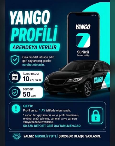 Aylıq, Depozitlə — 10 ₼ · Xırdalan · Minik avtomobili icarəsi Aylıq, Depozitlə — Xırdalan
