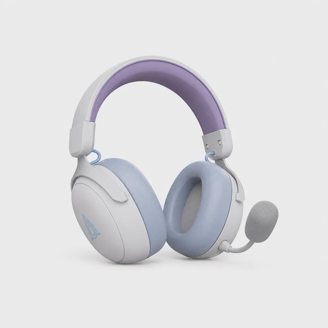 Ajazz AHM08 MAX White Gaming Qulaqlıq — Qulaqcıqlar, Bakı (3)