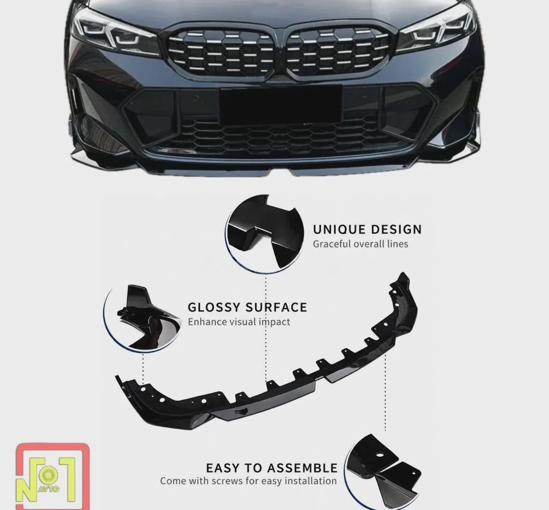 Ön lip BMW G28 Gloss Black — Kuzov hissələri, Bakı