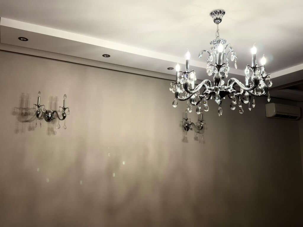 Çılçıraq, 8 lampa, Xrustal — Tavan is?qlar? v? cilc?raqlar, Bakı (5)