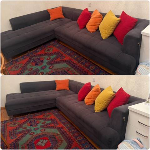 Künc divanı 450 azn.Ölçüsü 2.90 x 2.10 Embawood mebeldən alınıb yaxşı — 450 ₼ · Baku · Divanlər Künc divanı 450 azn.Ölçüsü 2.90 x 2.10 Embawood mebeldən alınıb yaxşı — Baku