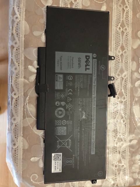 Üstən çıxma yaxşı vəziyyətdə. Dell noutbuk batareyası – 68Wh, 7.6V — 60 ₼ · Баку · Noutbuk ehtiyat hissələri Üstən çıxma yaxşı vəziyyətdə. Dell noutbuk batareyası – 68Wh, 7.6V — Баку